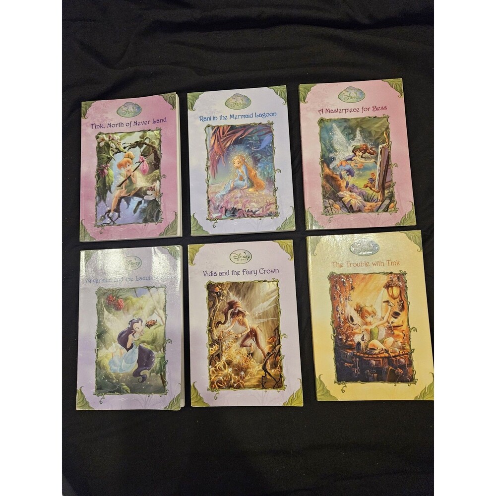 Disney Fairies Chapter Book Lot Of 6